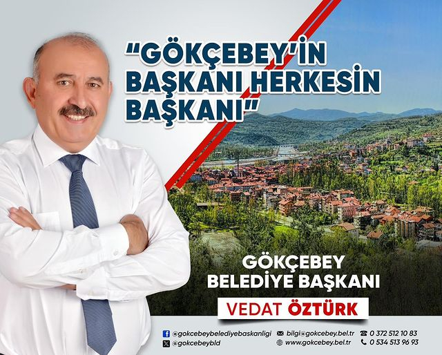 Gökçebey Belediye Başkanı, Üçüncü Dönemde Göreve Devam Ediyor