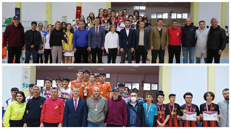 İncirliova Spor Lisesi, Okullar Arası Badminton İl Birinciliği'nde zirveye çıktı.
