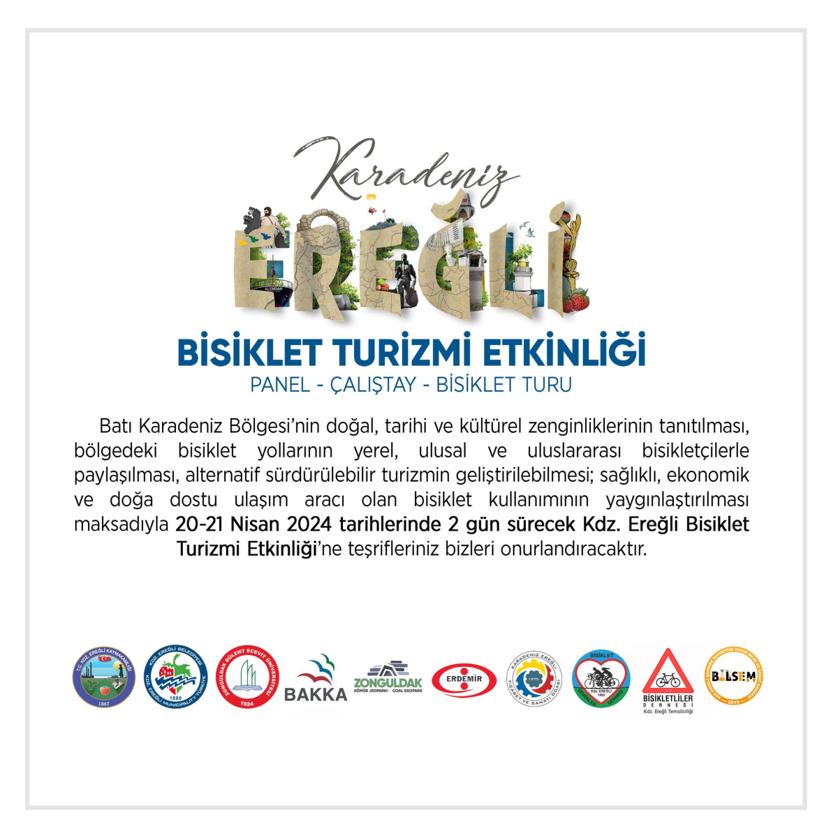 Batı Karadeniz'de Bisiklet Turizmi Etkinliği Düzenleniyor