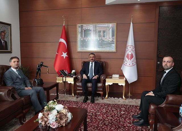 Zonguldak Valisi ve Çatalağzı Belediye Başkanı işbirliği için bir araya geldi
