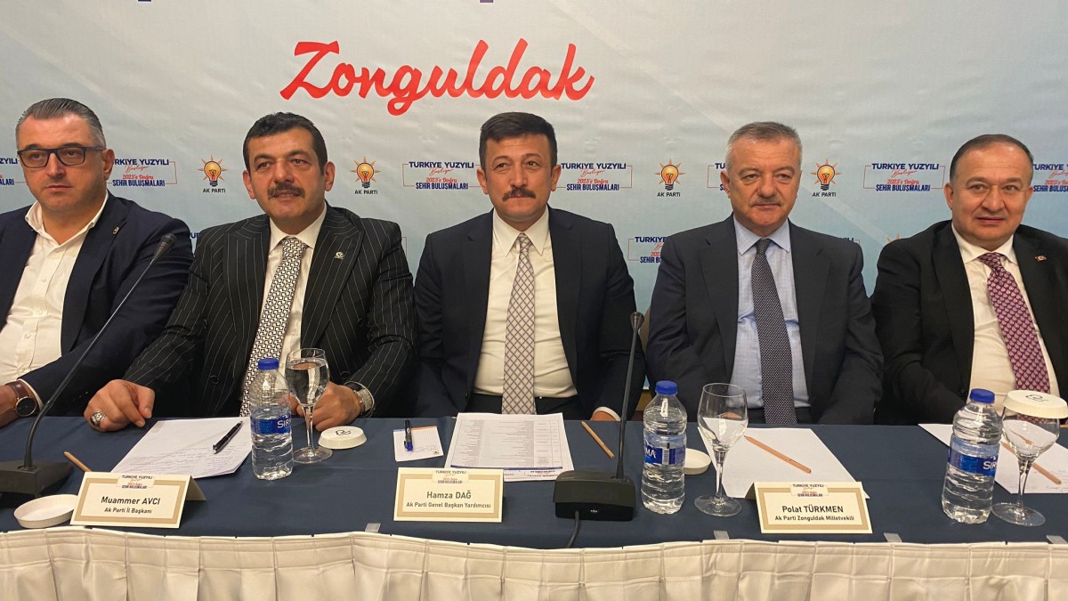 GENEL BASKAN YARDIMCISI HAMZA DAĞ AÇIKLAMALARDA BULUNDU..
