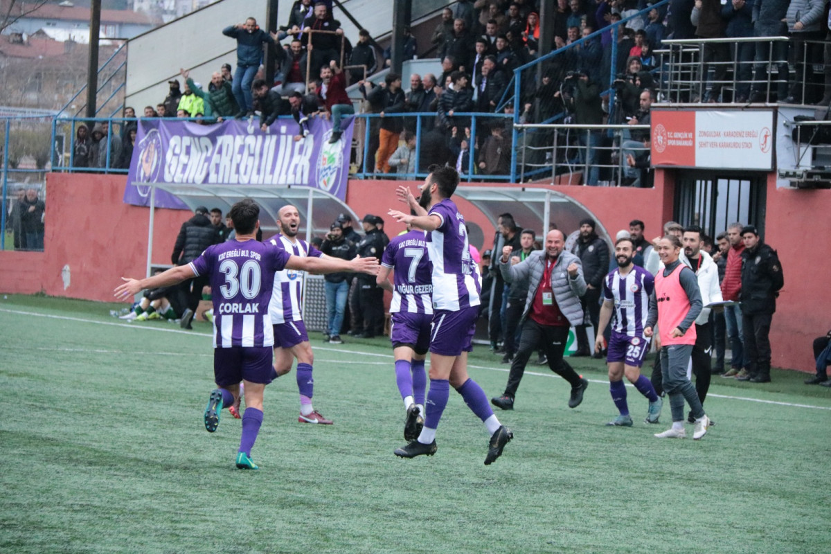 Kdz. Ereğli Belediyespor'dan muhteşem geri dönüş!