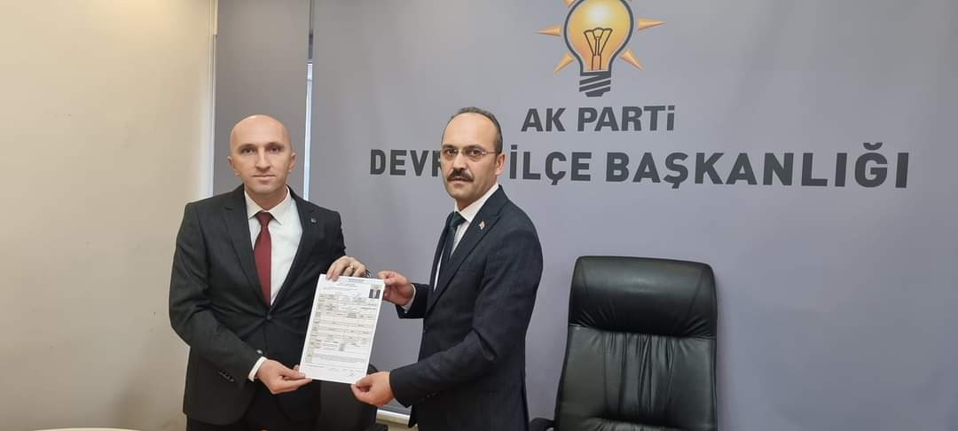 Ayhan Kazkondu AK Parti'den Devrek için aday adaylığı başvurusunu yaptı 