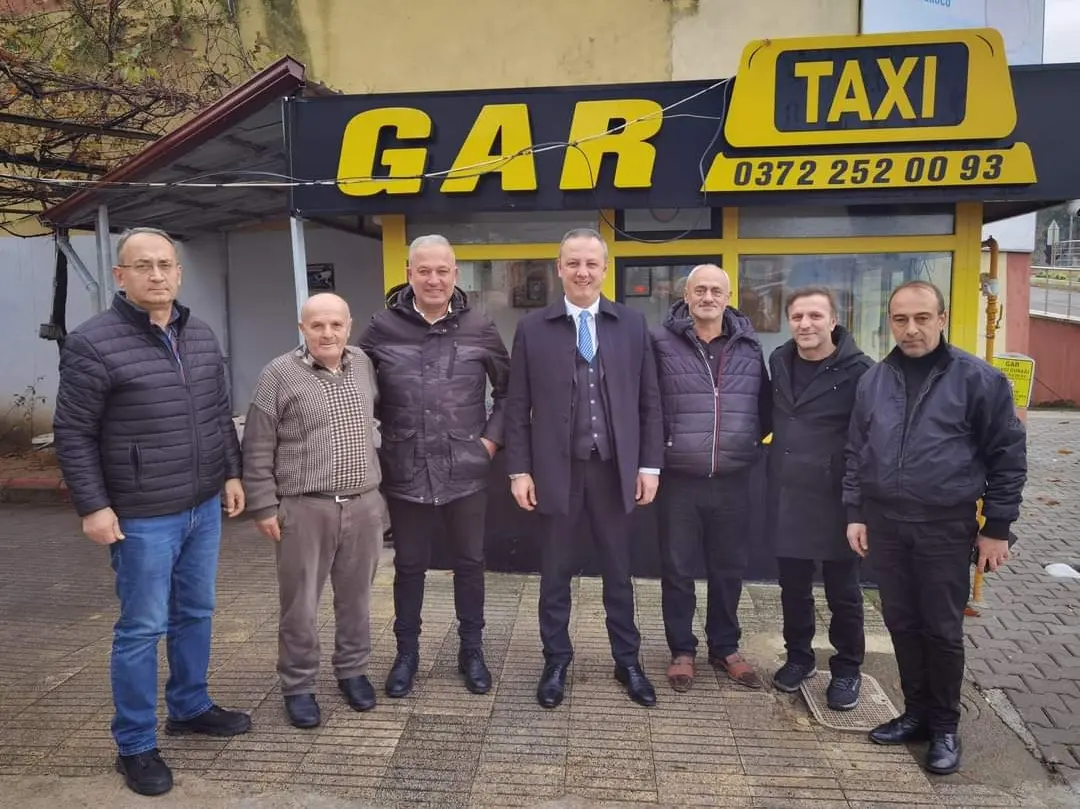 Başkan Alan, Gar Taksi esnafıyla buluştu 