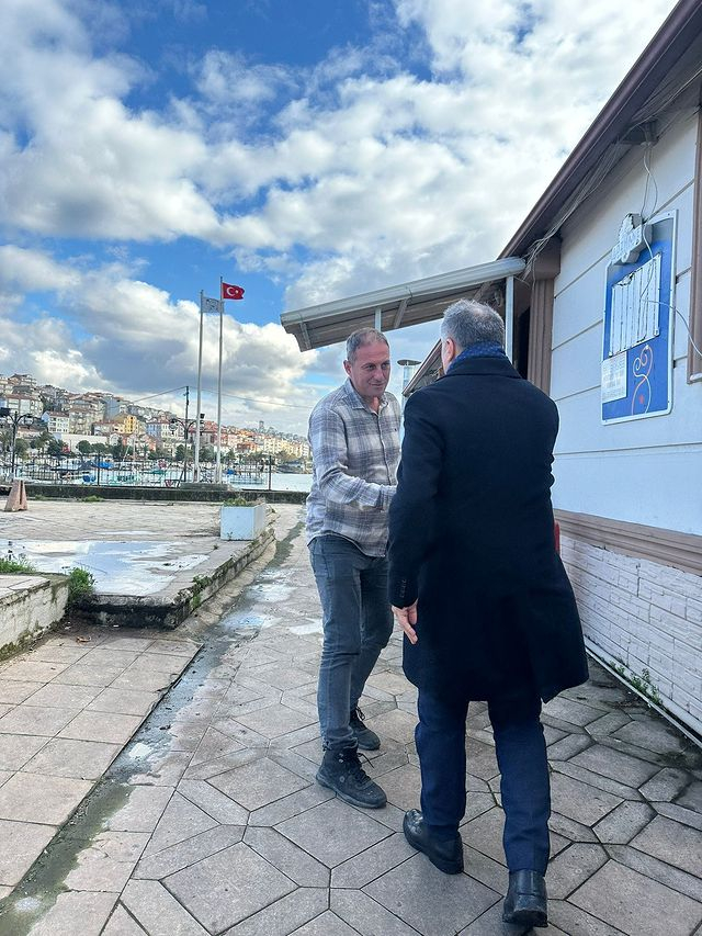 Zonguldak Milletvekili Saffet Bozkurt, Kdz. Ereğli'deki zarar gören bölgeleri ziyaret etti