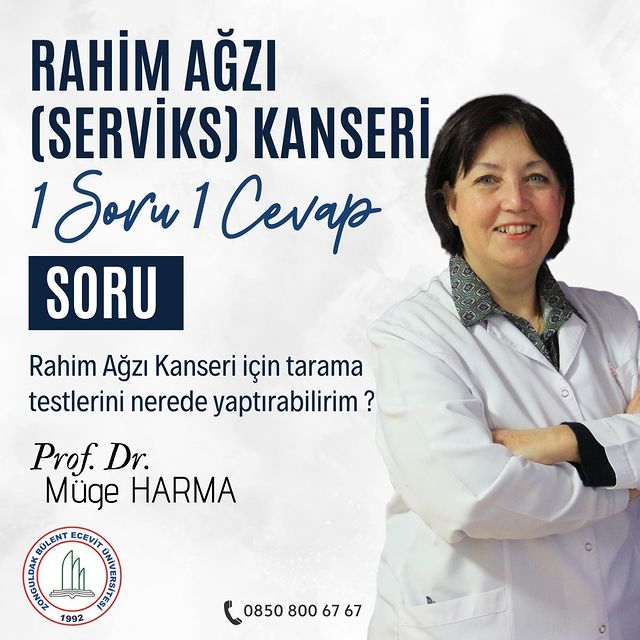 Rahim Ağzı Kanseri Taramaları Ücretsiz Olarak Yapılıyor