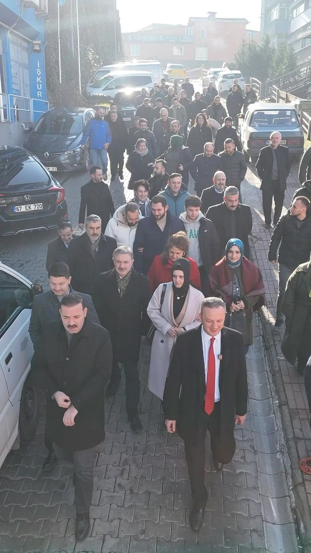 Zonguldak'ta AK Parti ve MHP Ortak Belediye Başkan Adayı Esnafı Ziyaret Etti