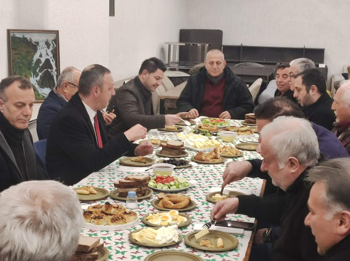 Başkan Alan Elmaspark esnafıyla buluştu 