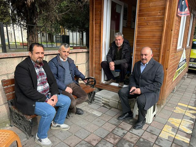 Başkan Öztürk, Zonguldak'ın Gökçebey ilçesindeki taksici esnafıyla bir araya geldi