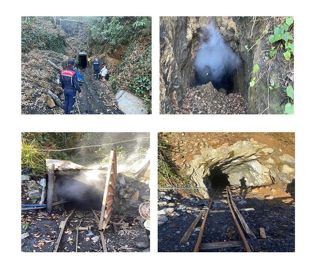 Zonguldak'ta Kaçak Maden Ocaklarına Operasyon Yapıldı