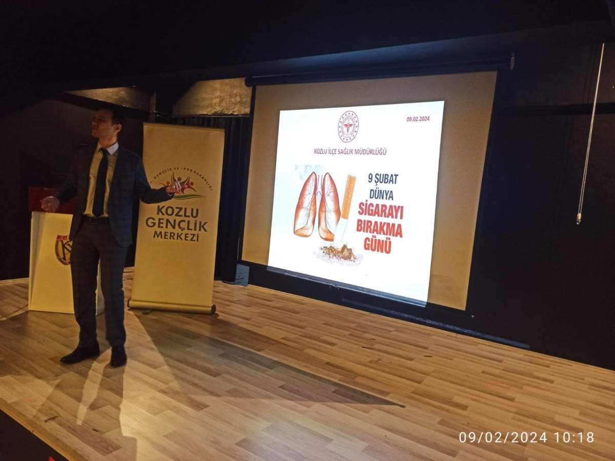 Zonguldak Sağlık Müdürlüğü, Sigara Bırakma Eğitimiyle Farkındalığı Artırıyor