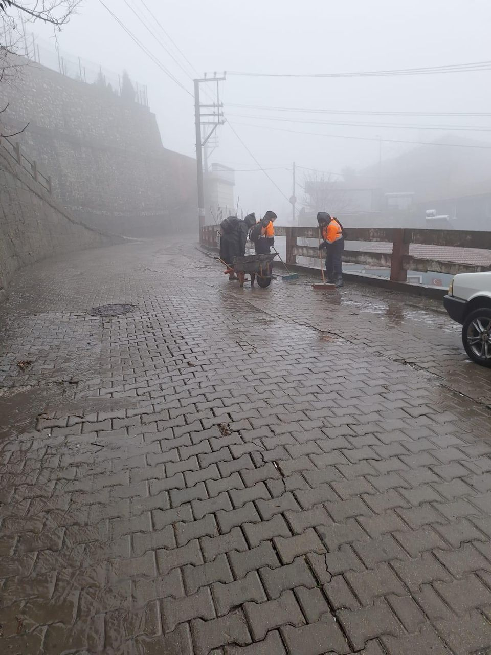 Zonguldak'ın Kilimli ilçesinde Belediye Temizlik Çalışmaları Hız Kesmiyor