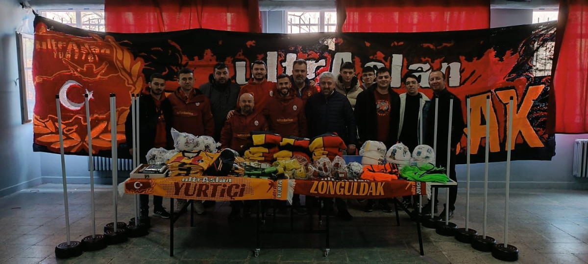 ultrAslan Zonguldak’tan öğrencilere destek