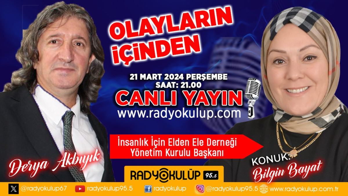 Olayların İçinden bugün Saat 21.00'de 