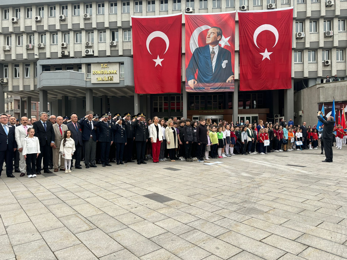 Zonguldak'ta 23 Nisan Coşkuyla Kutlandı!