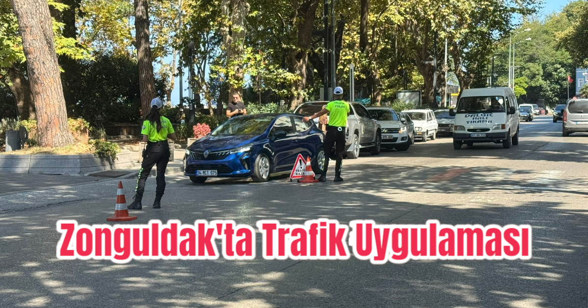 Zonguldak'ta Trafik Uygulaması