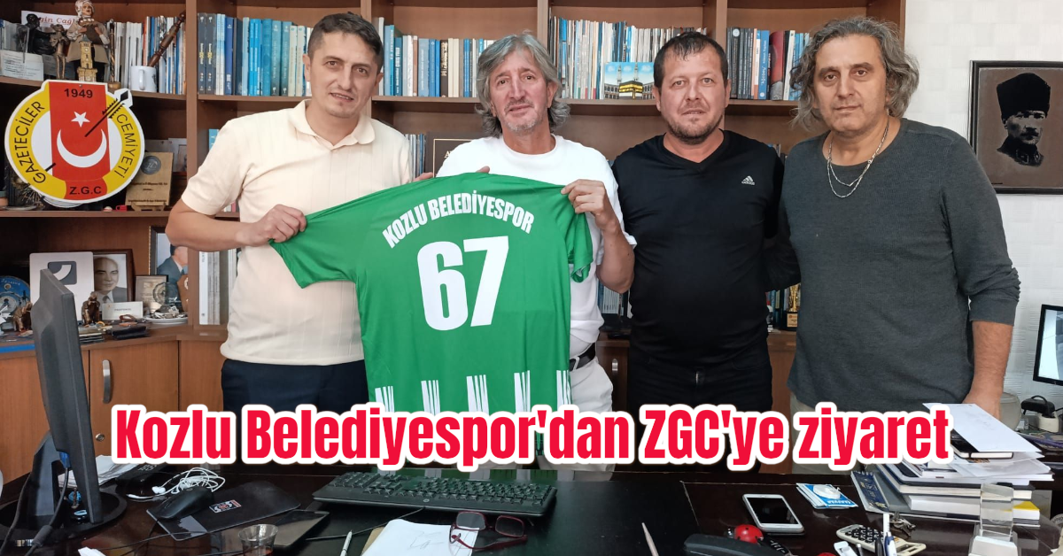 Kozlu Belediyespor'dan ZGC'ye ziyaret