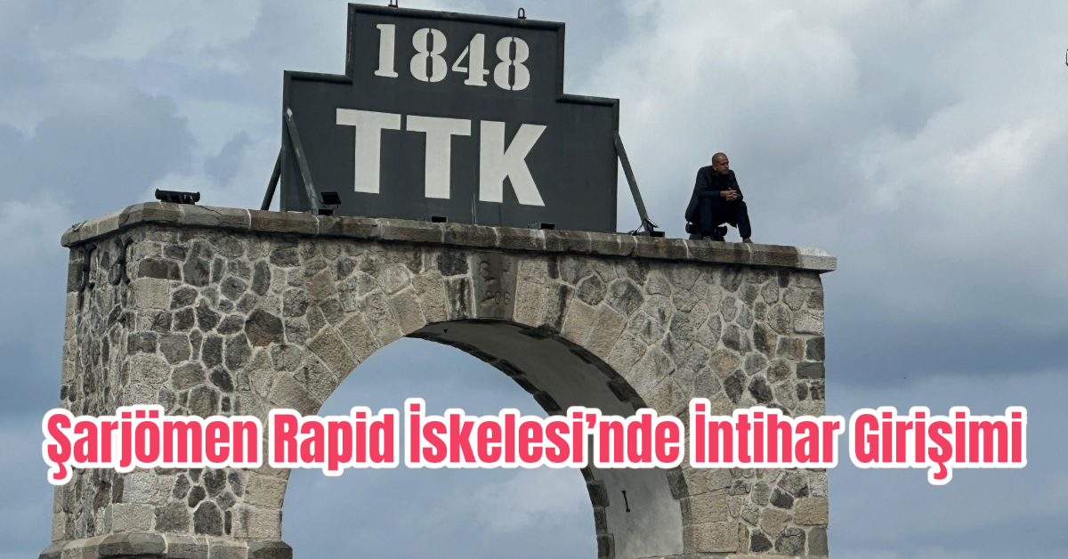 Şarjömen Rapid İskelesi’nde İntihar Girişimi 