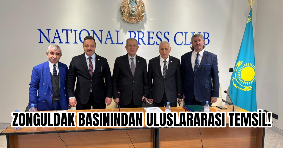 ZONGULDAK BASININDAN ULUSLARARASI TEMSİL!