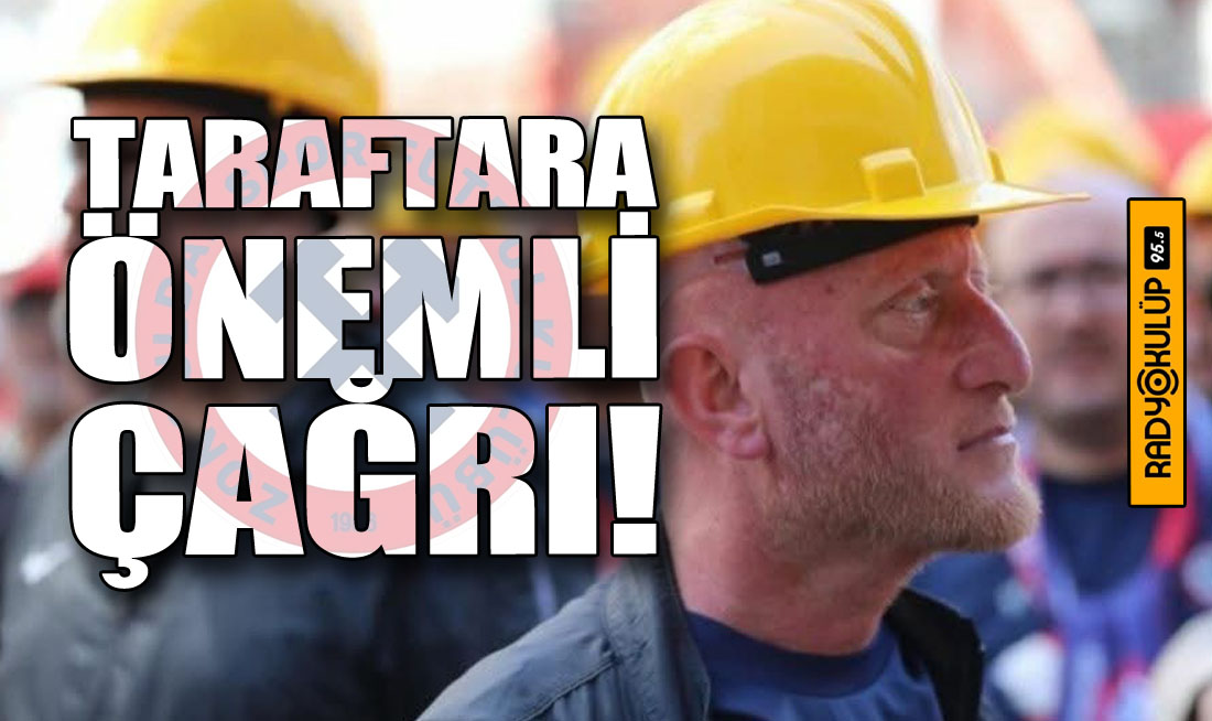 Taraftara önemli çağrı!