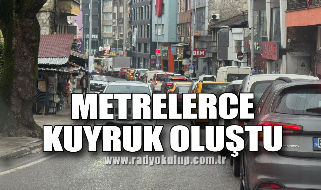 Metrelerce kuyruk oluştu