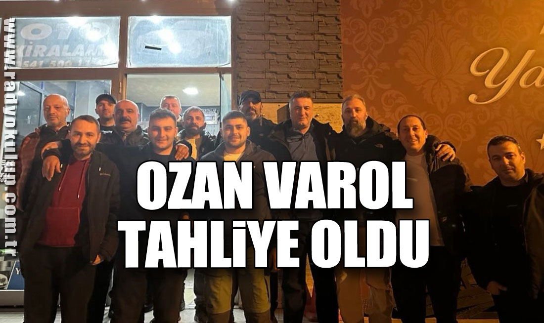 Ozan Varol tahliye oldu