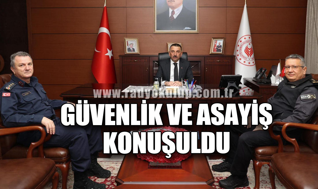 Zonguldak'ın Güvenliği ve Asayişçi Konuşuldu