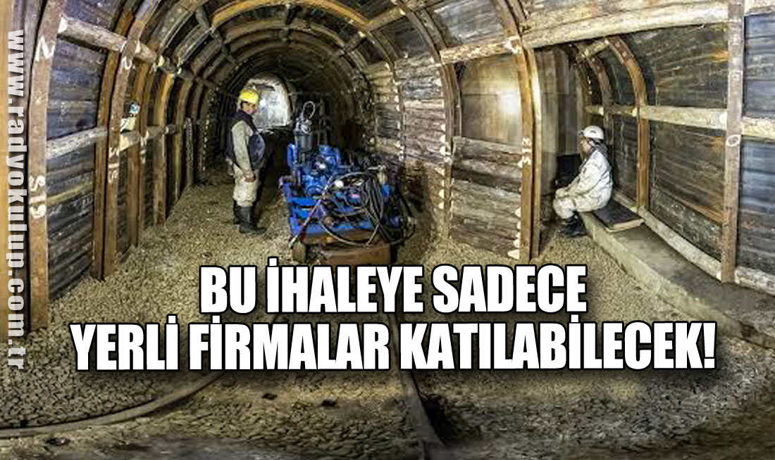 Bu İhaleye Sadece Yerli Firmalar Katılabilecek!