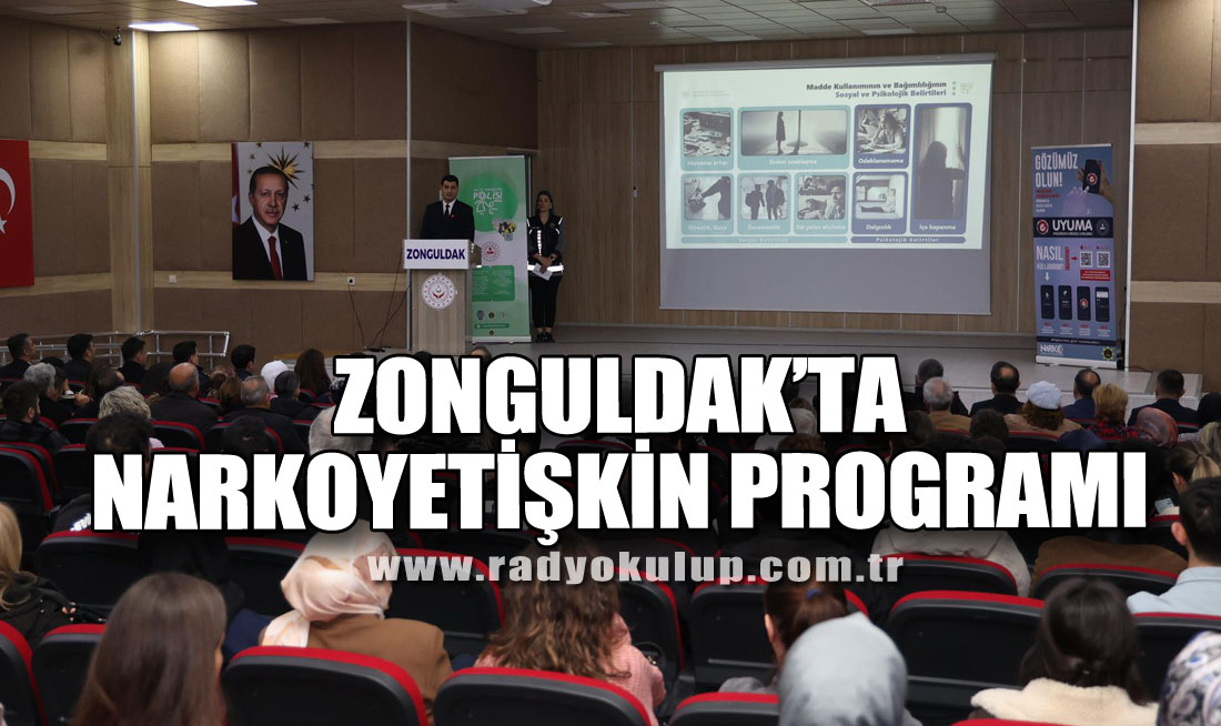 Zonguldak’ta NarkoYetişkin Programı