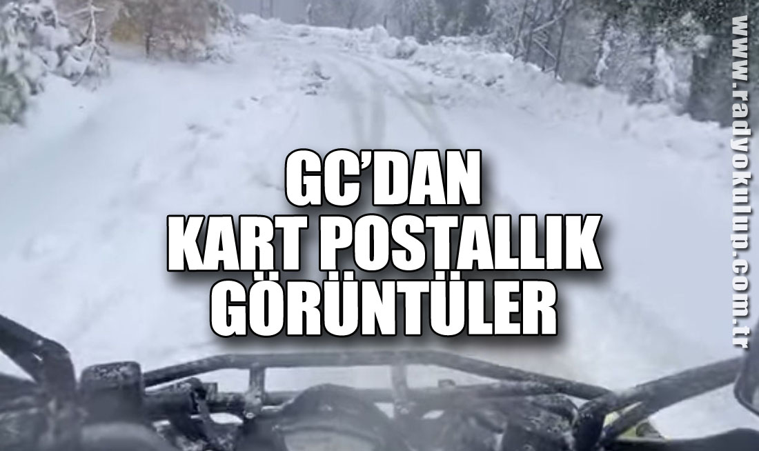 GC’dan kart postallık görüntüler