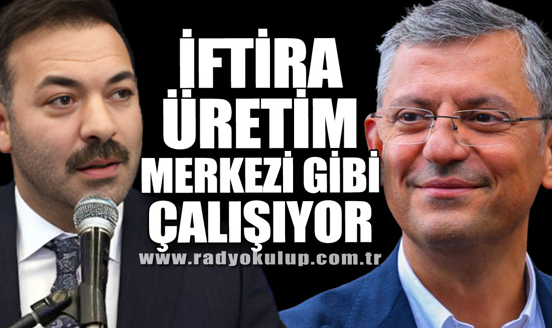 Çağlayan’dan Özgür Özel’e Sert Tepki: “İftira Üretim Merkezi Gibi Çalışıyor”