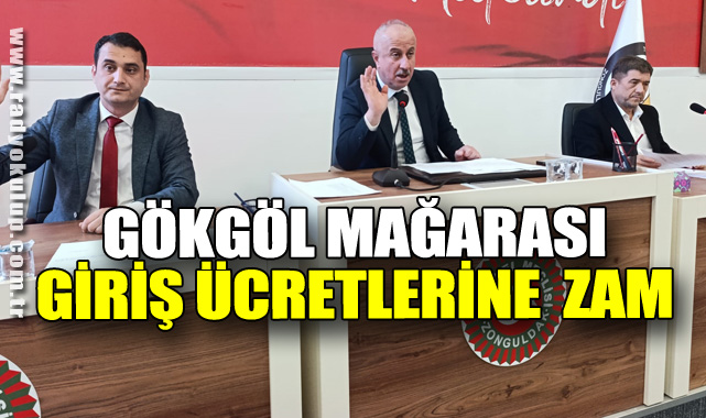Gökgöl Mağarası Giriş Ücretlerine Yüzde 67 Zam