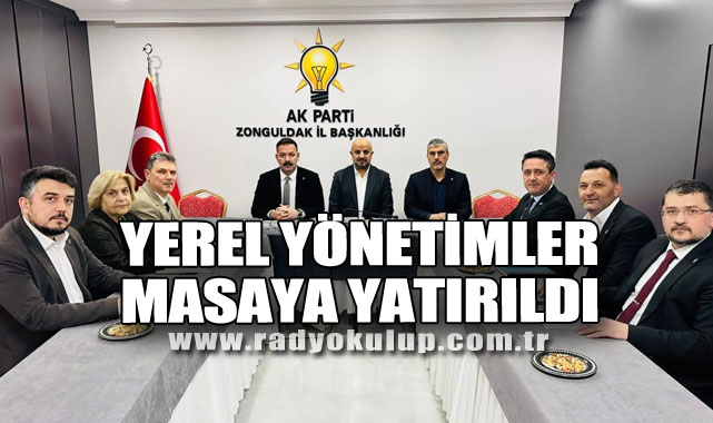 Yerel Yönetimler Masaya Yatırıldı