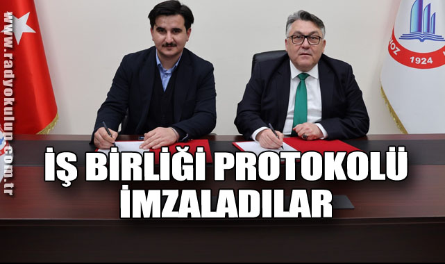 İş Birliği Protokolü İmzaladılar