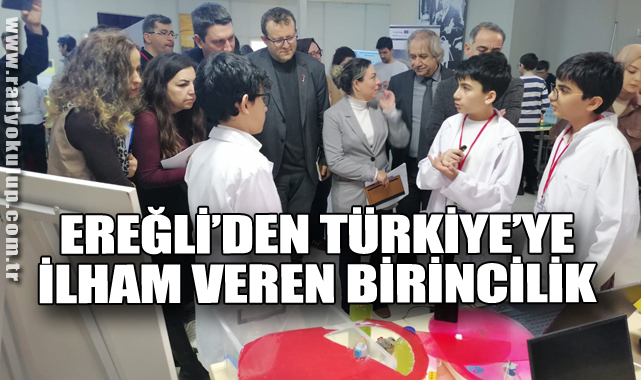 Ereğli’den Türkiye’ye İlham Veren Birincilik