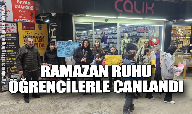 Ramazan Ruhu Öğrencilerle Canlandı