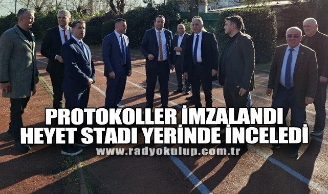 Erdemir Stadı’nda Devir Sonrası İnceleme