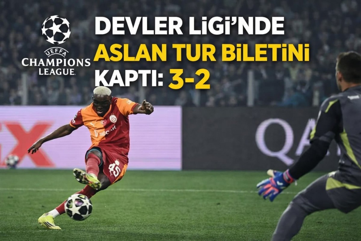 Devler Ligi'nde Aslan Tur Biletini Kaptı: 3-2