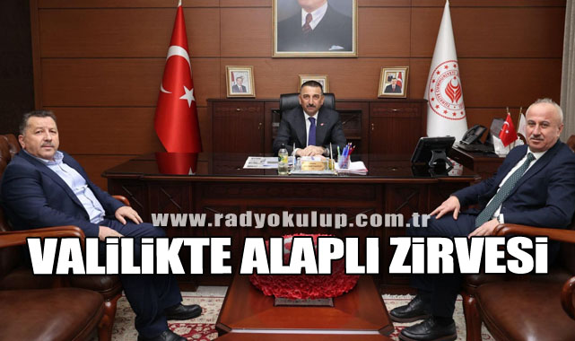 Valilikte Alaplı Zirvesi
