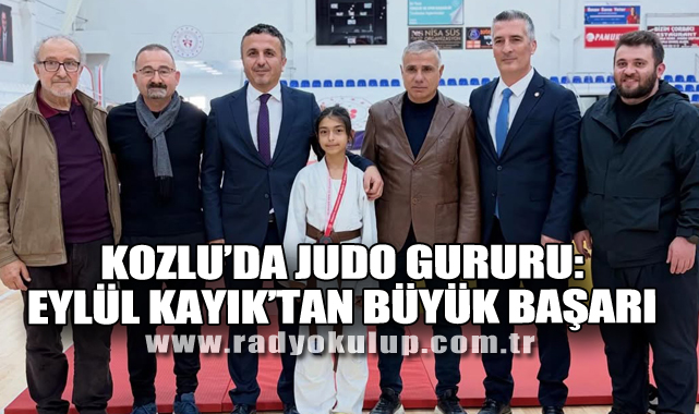 Kozlu’da Judo Gururu: Eylül Kayık’tan Büyük Başarı