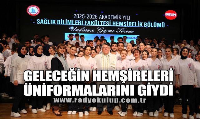 Geleceğin Hemşireleri Üniformalarını Giydi