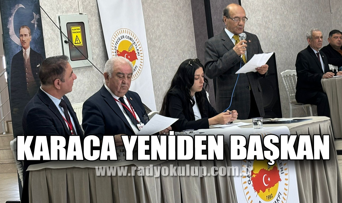 KARACA YENİDEN BAŞKAN
