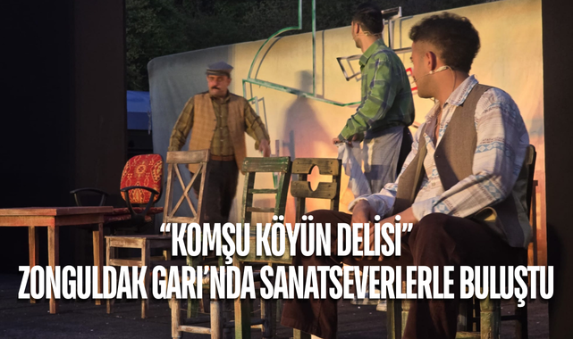 “Komşu Köyün Delisi” Zonguldak Garı’nda Sanatseverlerle Buluştu