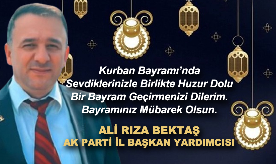 KURBAN BAYRAMI'NI KUTLADI