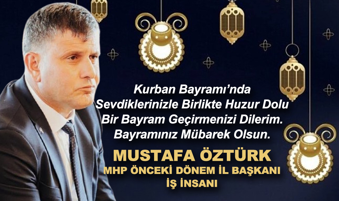 KURBAN BAYRAMI'NI KUTLADI