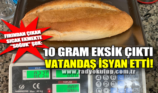 Fırından Çıkan Sıcak Ekmekte