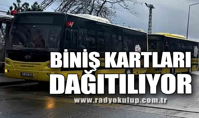 Biniş Kartları Dağıtılıyor