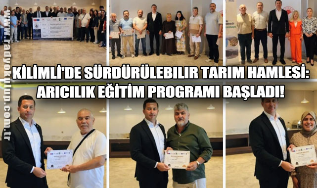 Kilimli'de Sürdürülebilir Tarım Hamlesi: Arıcılık Eğitim Programı Başladı!
