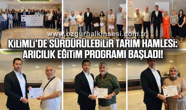 Kilimli'de Sürdürülebilir Tarım Hamlesi: Arıcılık Eğitim Programı Başladı!
