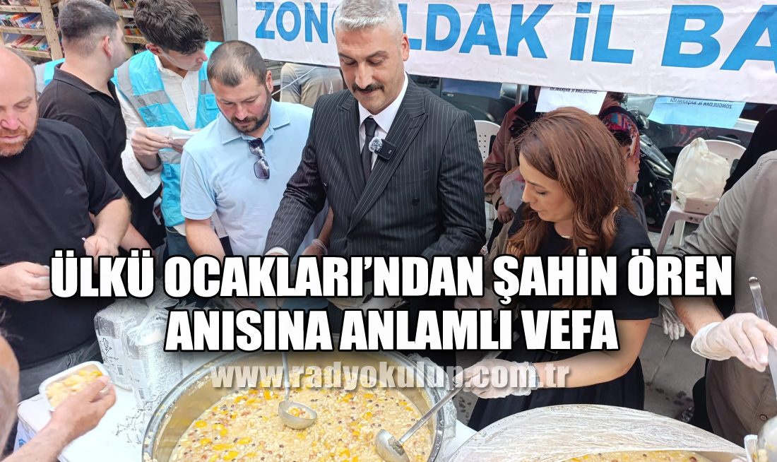 Ülkü Ocakları’ndan Şahin Ören Anısına Anlamlı Vefa